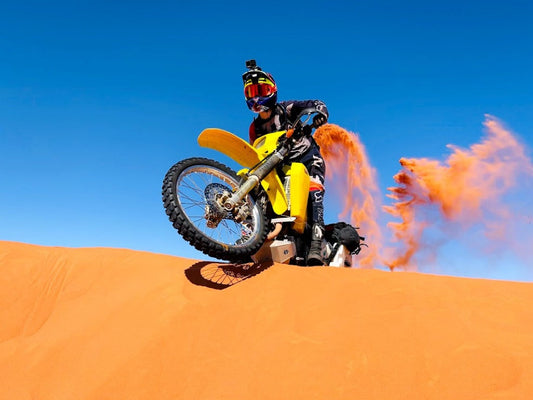 All Women Simpson Desert Crossing on Motorbikes